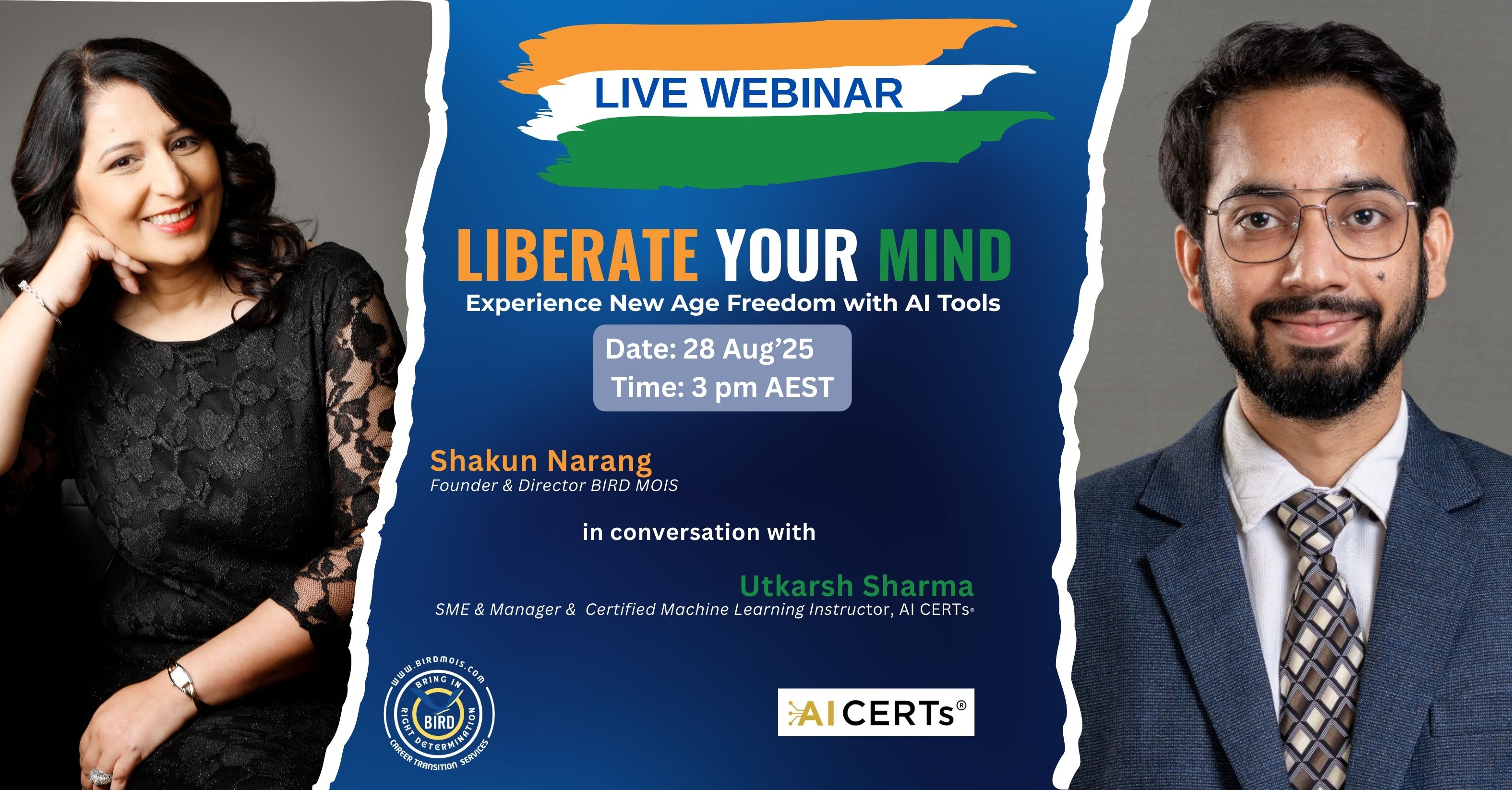 28 Aug'25, Thursday - Liberate Your Mind: Experience New Age Freedom with AI Tools!